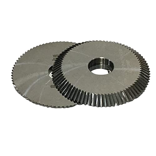 Double Angle Cutter WP034(RIC09168B)63x5x16 in Carbide fit for Keyline Ninja Laser & Keyline Ninja Total &NINJA Dark Key Mchines for Edge Cut Key Side (one piece)