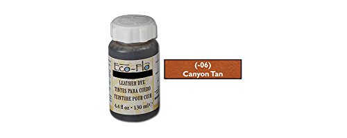 Tandy Leather Eco-Flo Leather Dye 4.4 fl. oz. (132 ml) Canyon Tan 2600-06