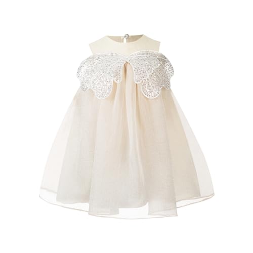 Princess Dress for Baby Girl Toddler Dress with Tutu for Toddler Girls, Sleeveless Outfits for Summer, Birthday Sundress