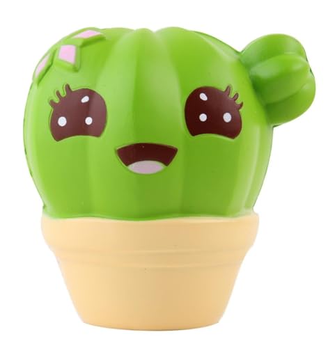 Anboor 4.1 'Squishies Cactus Perfumado Jumbo Crecimiento Lento Kawaii Squishies Stress Relief Juguete para Regalo de colección Entrega aleatoria