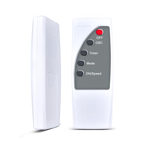 RYQIF Mando a distancia compatible con ventilador de pared Duronic FN55 WE