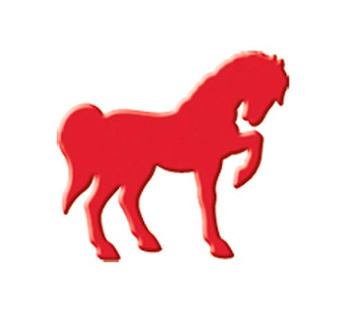 Ursus 19470021 Motif Punch with Lever, Small, Horse, Approx. 16 mm, red, keine - Image 2