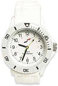 Scrub Smart Basics Watch for Nurses - White SW-W-100
