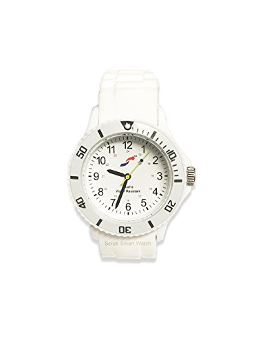 Scrub Smart Basics Watch For Nurses - White Sw-W-100 #TOP3