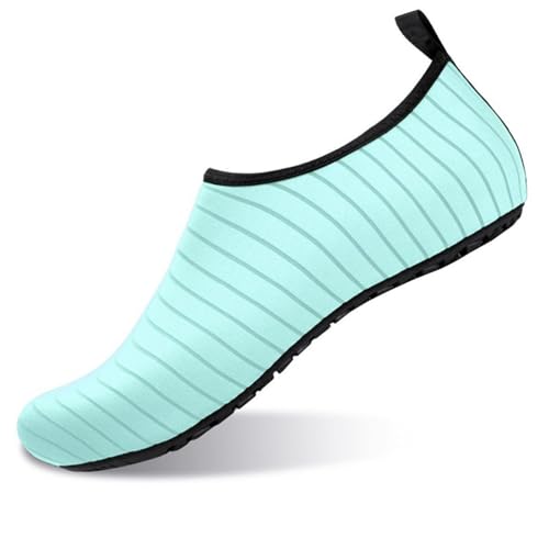 Water Shoes for Women Men Quick-Dry Aqua Socks Swim Beach Barefoot Yoga Exercise Wear Sport Accessories Pool Camping Must Haves Adult Youth Size Non Slip River Lake surf Black Breathable