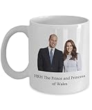 HRH The Prince and Princess of Wales Souvenir Mug, UK, United Kingdom, Britain, London, England, Collectible, William Katherine Will Kate