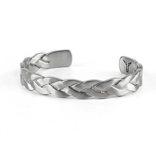 Bracelet homme tressé moderne bijou femme ouvert tendance casual