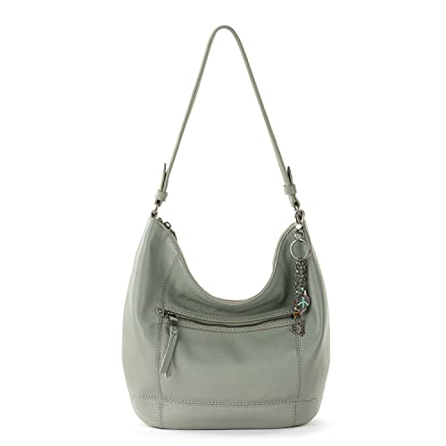 Image of The Sak Sequoia Hobo Bag - Premium Large Leather Women's Handbag for Everyday & Travel - Durable Purse With Zipper Pocket
