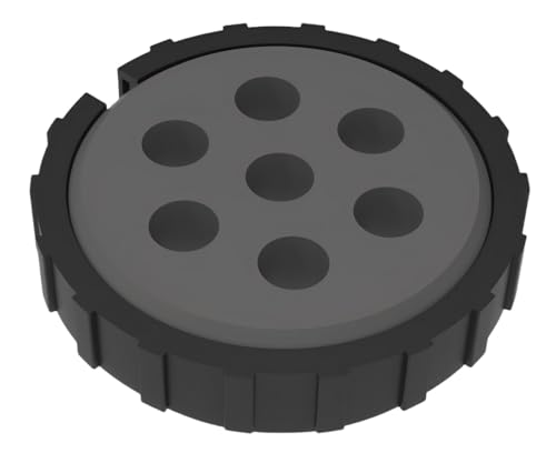 Cojín pasacables FSEB14-7 de 1/4 con 7 agujeros de 4 pulgadas para cable coaxial