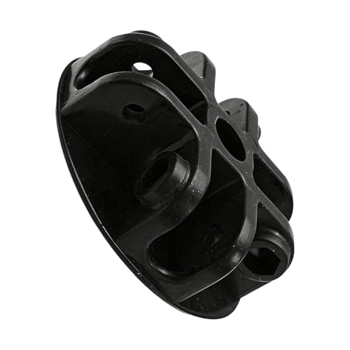 Conectores para toldo de 4 vías negros de 7 cm de diámetro