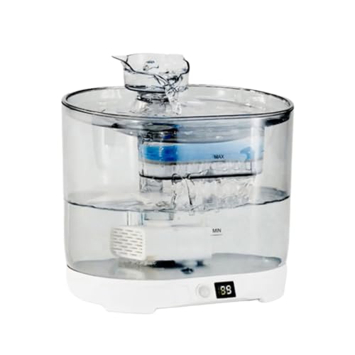 Fuente automática de agua para mascotas con sensor