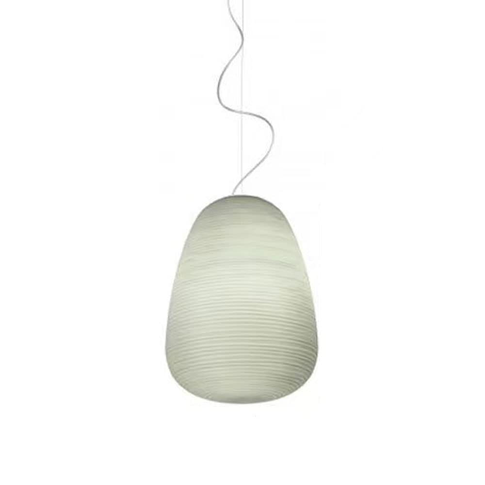 Lámpara colgante de cristal ideal para decorar cafeterías elegantes y barras de restaurantes modernos
