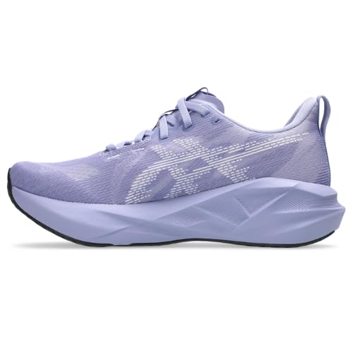 Image of ASICS Novablast 5 womens Sneaker, Bluebell /Lilac Hint, 8.5 US
