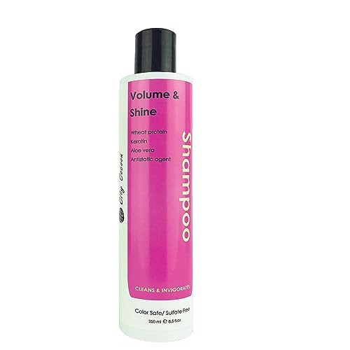 Champú Volumen y Brillo sin Sulfatos con Aloe Vera y Proteína de Trigo por City Cocoon