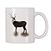 Tasse avec cerf, animal, cerf, chasseur, chasseur, tir, tasse à thème, cadeau pour chasseur, amoureux de chasse, amateurs, tireur, amateur d'armes