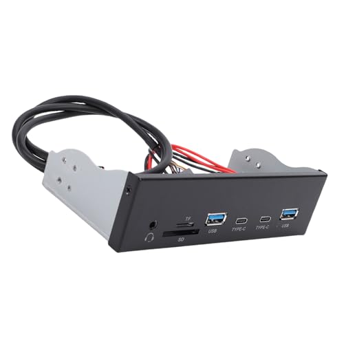 Hub de panel frontal USB3.2 GEN1 de 5.25 pulgadas para conectar periféricos 4