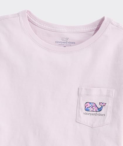 vineyard vines Girls' Helen Floral Whale Fill Short-Sleeve Pocket Tee4