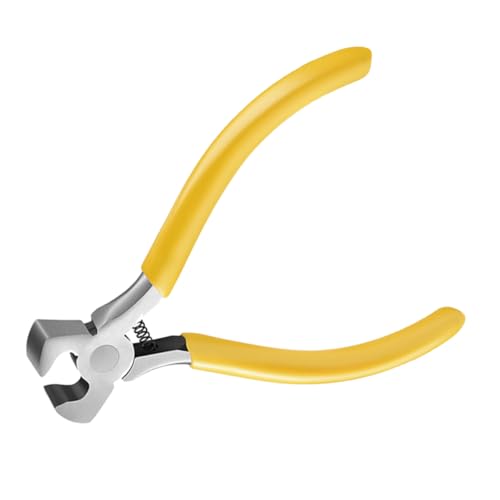 FUNOMOCYA 1Pc Stainless Steel Nut Plier Multipurpose Melon Clip for Effortless Pine Nut Peeling Kitchen Tool Yellow