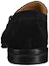 Stacy Adams Men's Neville Moc-Toe Slip-On Penny Loafer Shoe, Black Suede, 10.5 M US