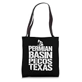 Permian Basin Pecos Texas Oilfield Pumpjack Tote Bag