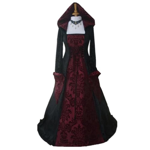 Robe gothique à capuche pour femme : le parfait cadeau d'Halloween