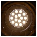 Grand patio Solar Lights Replacement Top Outdoor Solar Floor Lamp Replacement Part Waterproof 40 Lumen Warm White Super Bright SMD chip X15 Suit for Medium and Large Floor Lamps