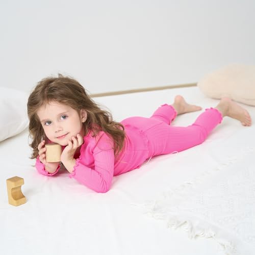 Image of pureborn Baby Pajamas Set Toddler Snug Fit Cotton Sleepwear 2pcs 12M-7Y