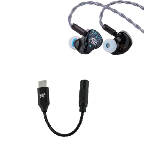 Kiwi Ears Astral écouteurs intra-auriculaires avec adaptateur DAC AD1 Type-C