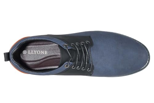 Image of Mens Dress Shoes Casual Business Oxford Derby Orthopedic Leather Shoes Simple Lace-up Walk Loafers Flats Shoes for Men