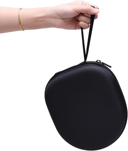 Image of VERTUS Headphone Hard Protective Storage Case for Boat Rockerz 650 Pro Bluetooth Wireless Over-Ear Headphones (Black) (Headphone Not Included)