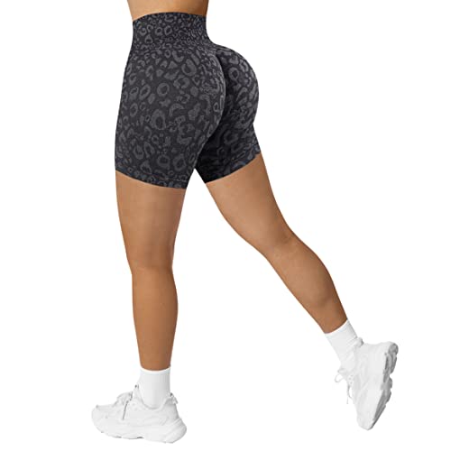 RXRXCOCO Damen Scrunch Butt High Waisted Push Up Kurze Sporthose Nahtlos...