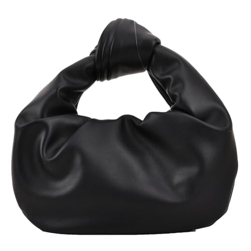 Sac de fourre-tout à rotation pour femme avec cordon de serrage plissé
