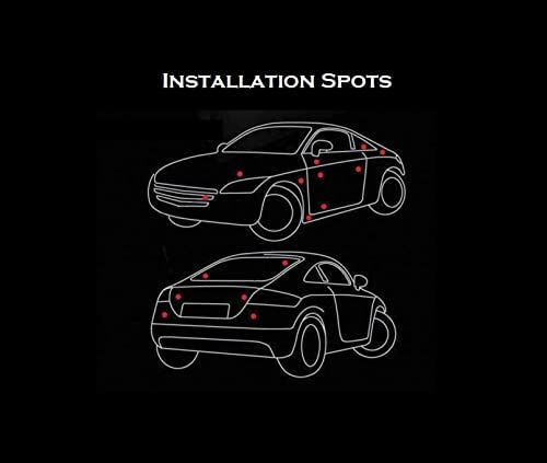 Image of VRT 3D Chrome Emblem Automotive Car, Bike Badges Logo Self Adhesive Sticker (Spider, Red)