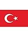 Produktbild TrendClub100® Fahne Flagge Türkei Turkey TR - 150x90 cm / 90x150cm