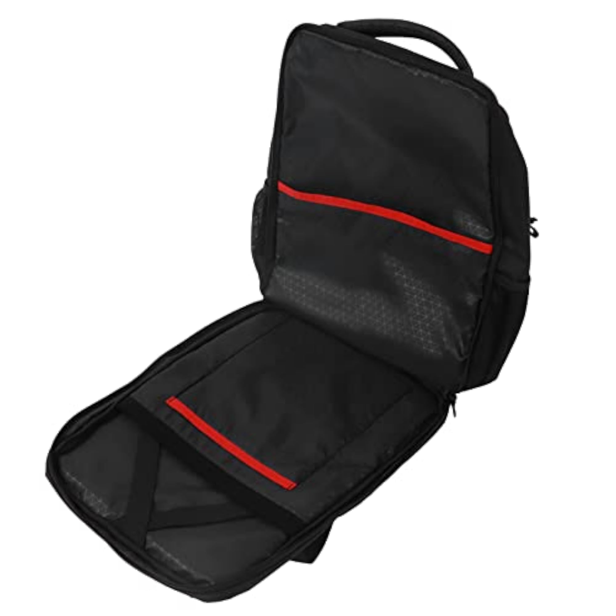 Black Outdoor 2 Way Zipper Computer Backpack