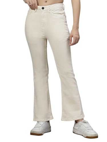 Jean stretch taille haute bleu foncé Style Quotient pour femme confortable
