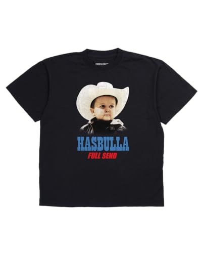 FULL SEND Hasbulla US Black T-Shirt (US, Alpha,...