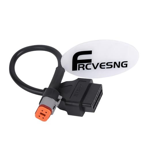 Adaptador OBD2 moto conector diagnosis de 4 pines cable escáner 3