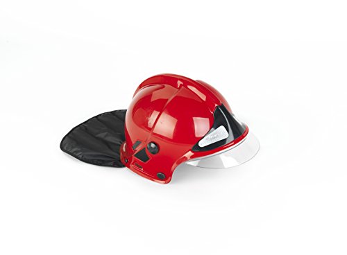 Theo Klein 8901 Fire Fighter Henry , Fire Helmet in Red I True to the Original Replica in MSA design I Movable visor I… – Bild 4