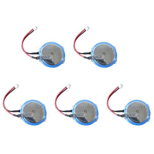 MEELER 5 Pcs 3V 550mAh CR2450HR Battery with 1.5 mm Connector Disposable Battery