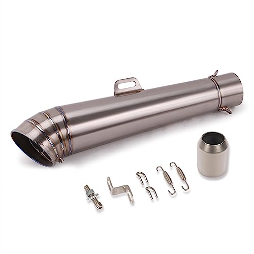 Silencieux moto 60mm en alliage titane premium pour Kawasaki Ninja 400