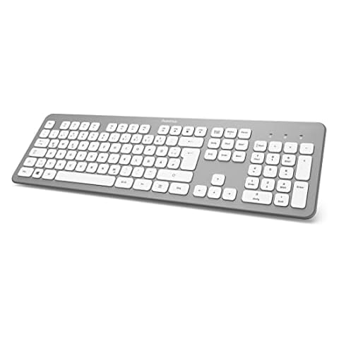 Hama Kabellose Tastatur "KW-700" silber Cover