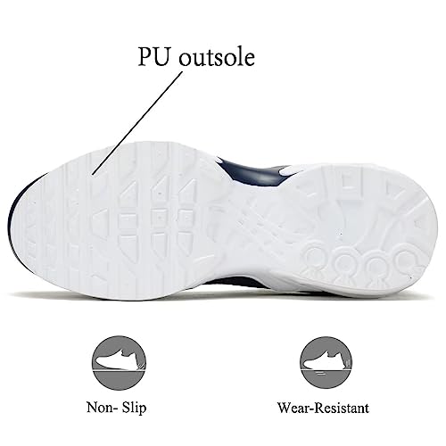 Image of Kapsen Men's Air Running Shoes Lightweight Breathable Walking Shoes Non Slip Fashion Sneakers Mesh Workout Casual Sports Shoes