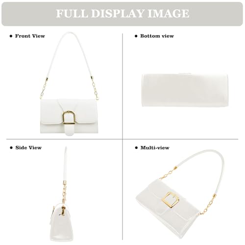Image of Shoulder Bag for Women, Vegan Leather Classic Crossbody Purses Handbags, Trendy Hobo Bag Tote Purses for Women