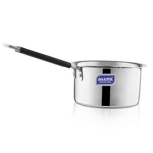 Image of ALLTA Stainless Steel Regular Saucepan /Tea Pot /Milk Pot - 1700ML | Diameter - 18cm