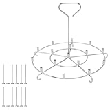 【EXCLUSIVO DISEÑO VERTICAL DE LAS BROCHETAS FIJAS QUE OPTIMIZA EL EFECTO DE LA PARRILLA】La innovadora estructura vertical asegura las brochetas para un calentamiento uniforme y permite que la grasa gotee naturalmente, evitando que los ingredientes se empapen. El resultado es crujiente por fuera, tierno por dentro y jugoso y sabroso, mejorando la experiencia de la parrilla.