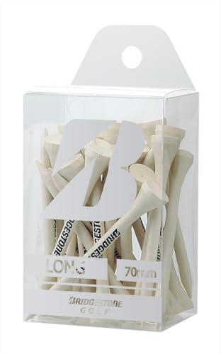 BRIDGESTONE(ブリヂストン) ゴルフ ウッドティー(ロング・28本入り) GAG302 ホワイト 2023年モデル