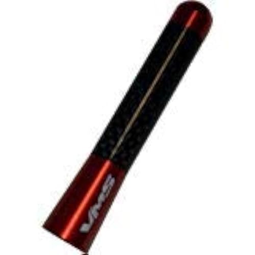 VMS RACING RED with Black Real Carbon Fiber Short 3