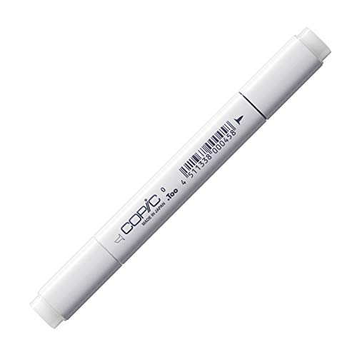 Copic Marker with Replaceable Nib, 0-Copic, Colorless Blender (CMO-0C)