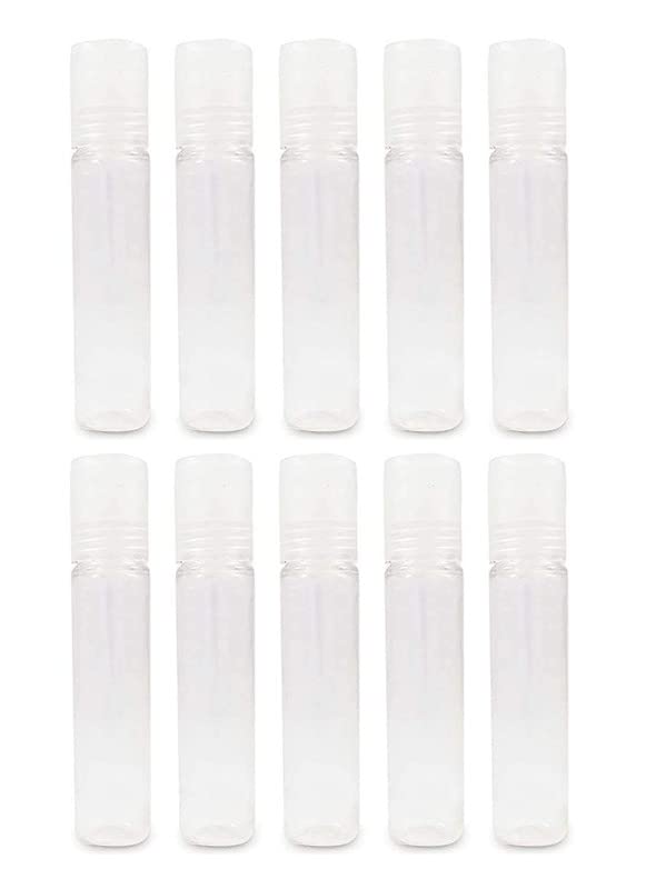 M.C. PIPWALA 10 ml Clear Empty Plastic Lip Gloss Lip Balm Cream Tubes Lipstick Refillable Bottles Cosmetic Containers Set 20pcs